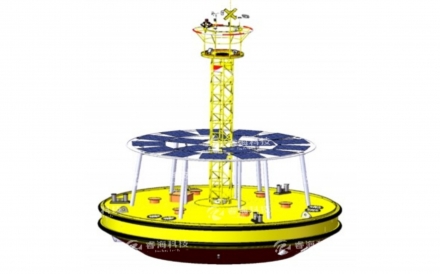 海洋監測浮標：十米三錨系浮標